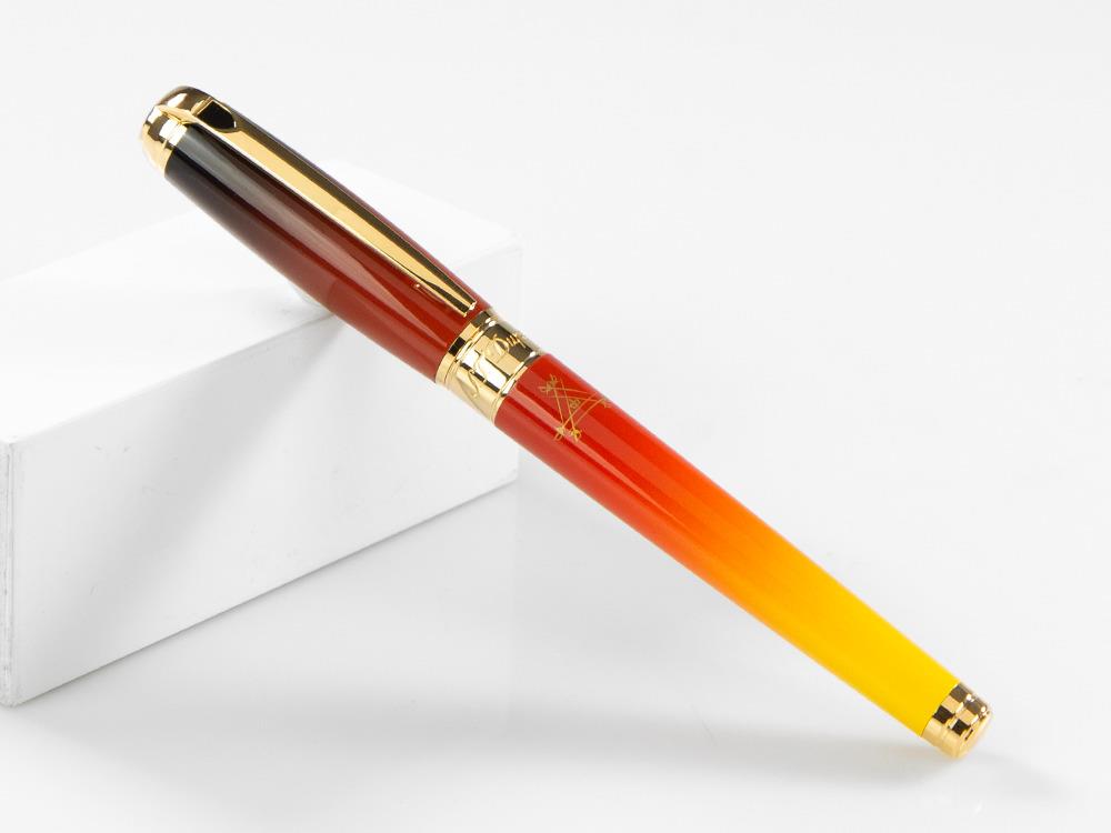 Roller S.T. Dupont Line D Montecristo, Le Crépuscule, Naranja, Oro, 412136L
