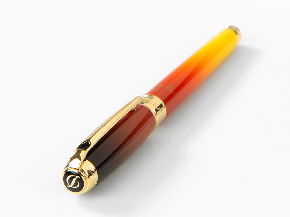 Roller S.T. Dupont Line D Montecristo, Le Crépuscule, Naranja, Oro, 412136L