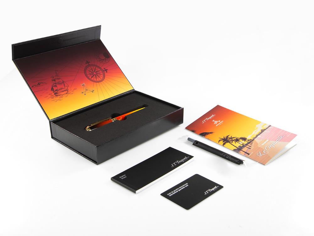 Roller S.T. Dupont Line D Montecristo, Le Crépuscule, Naranja, Oro, 412136L