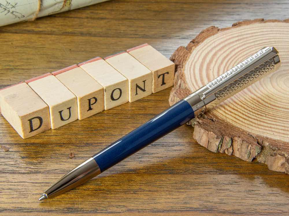 Bolígrafo S.T. Dupont Liberté Fire Head, Laca, Adornos en paladio, Azul, 465017