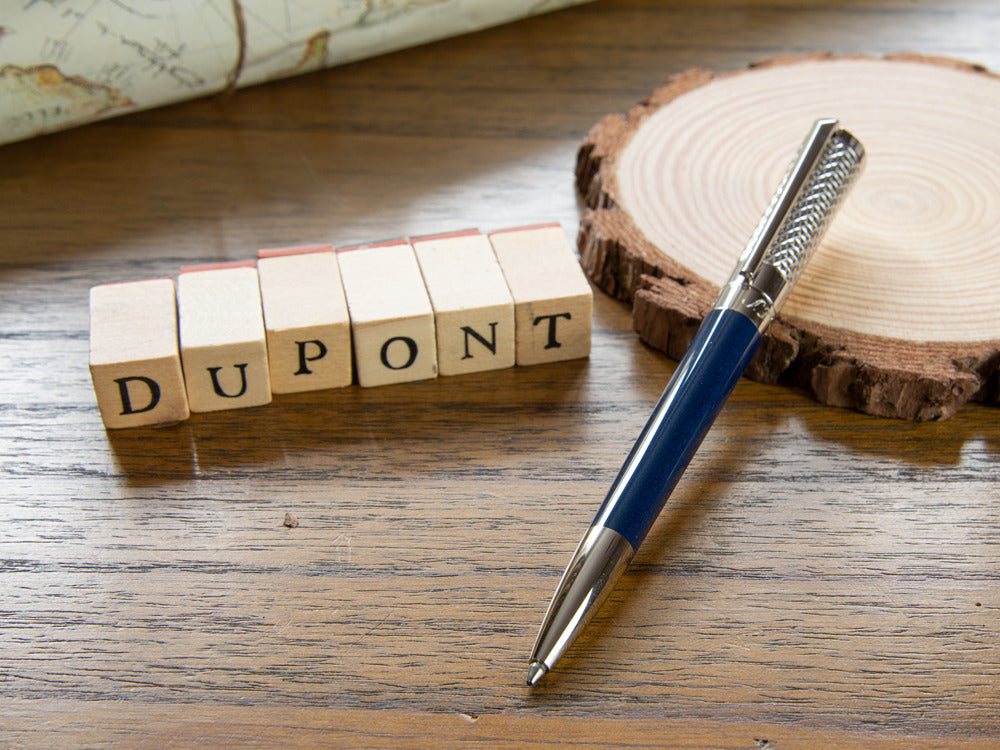 Bolígrafo S.T. Dupont Liberté Fire Head, Laca, Adornos en paladio, Azul, 465017