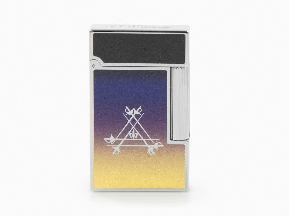 Encendedor S.T. Dupont Ligne 2 Montecristo La Nuit, Adornos en paladio, C16035