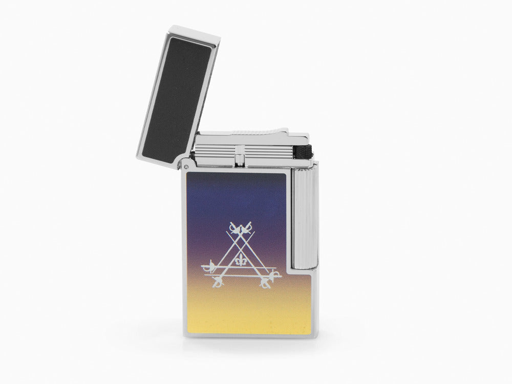 Encendedor S.T. Dupont Ligne 2 Montecristo La Nuit, Adornos en paladio, C16035