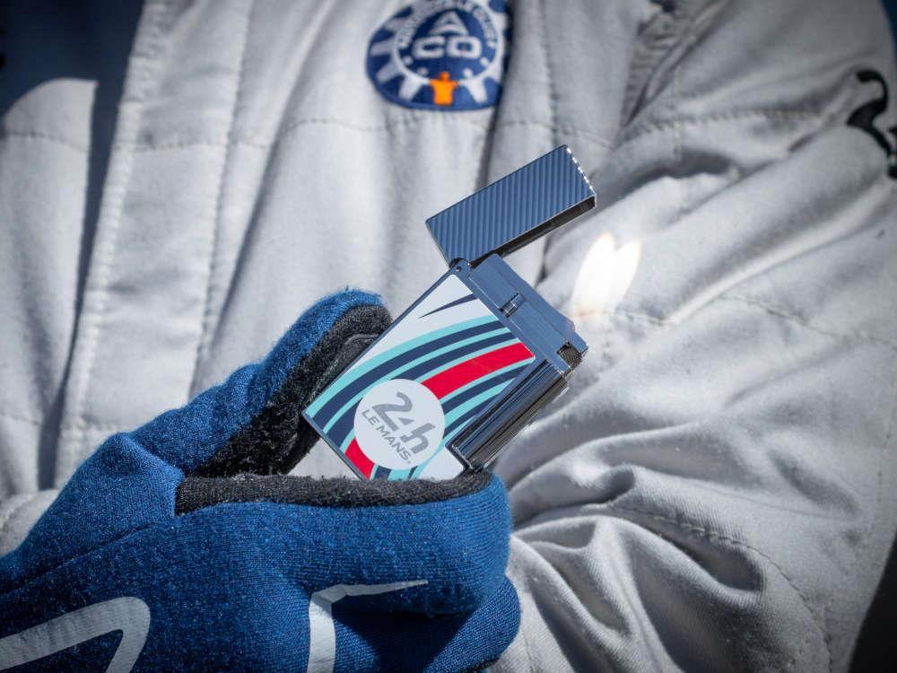 Encendedor S.T. Dupont 24H Du Mans Ligne 2, Paladio, Blanco, C16088