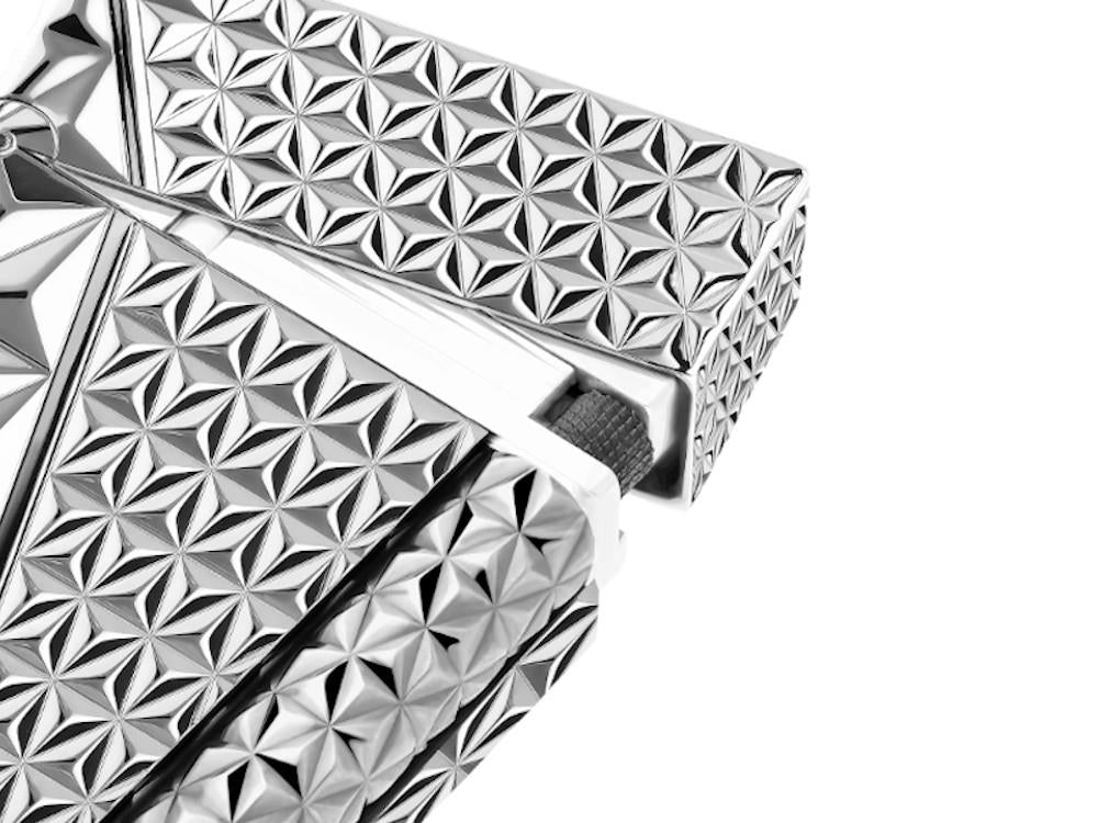 Encendedor S.T. Dupont L2 Double Fire X, Latón, Paladio, Plata, C16645