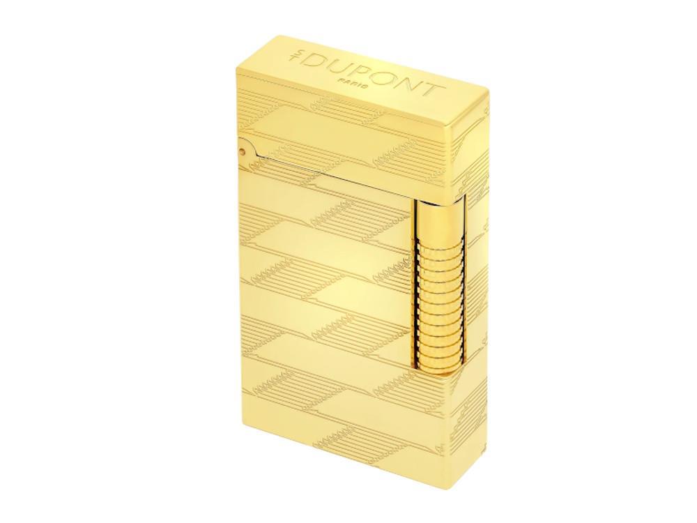 Encendedor S.T. Dupont Le Grand Monogram 1872, Dorado, Edición Limitada, C23178