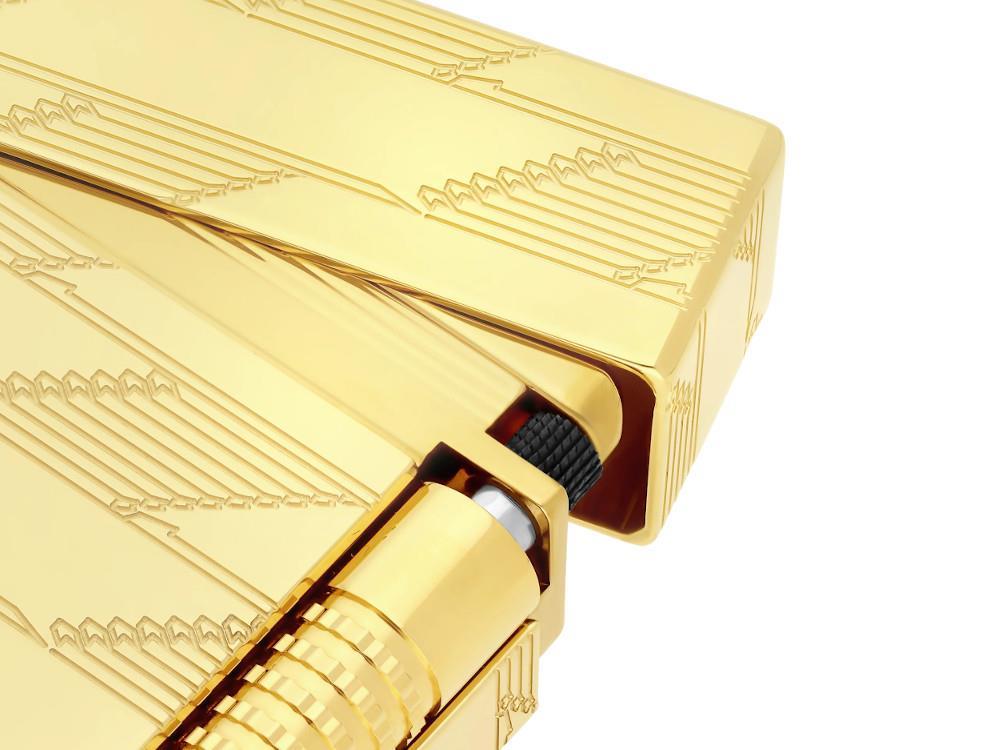 Encendedor S.T. Dupont Le Grand Monogram 1872, Dorado, Edición Limitada, C23178