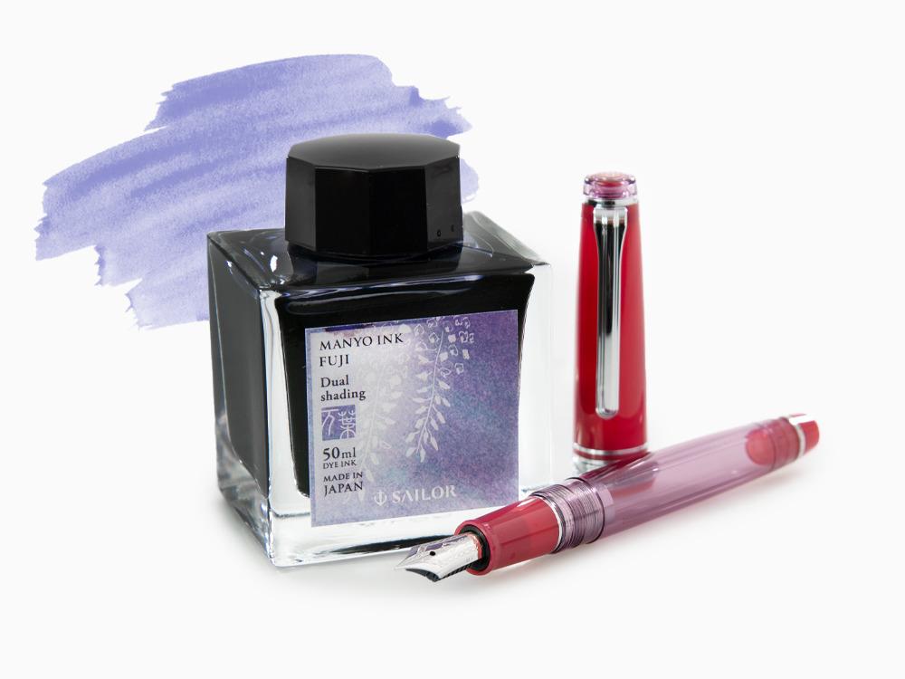 Pluma Estilográfica Sailor PG Slim Manyo II Wisteria, 10-2561-351