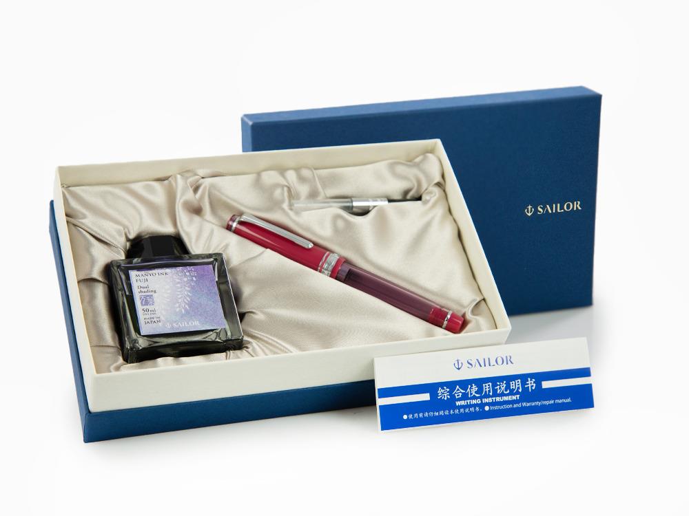 Pluma Estilográfica Sailor PG Slim Manyo II Wisteria, 10-2561-351