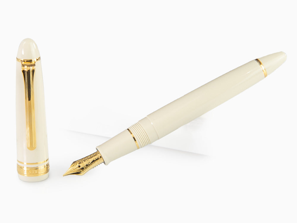 Estilográfica Sailor 1911 Standard Series, Ivory, Oro, 11-1219-417
