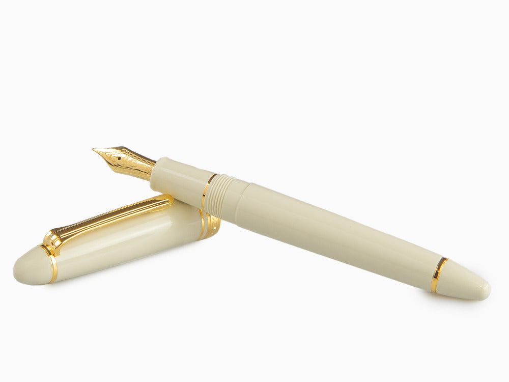 Estilográfica Sailor 1911 Standard Series, Ivory, Oro, 11-1219-417