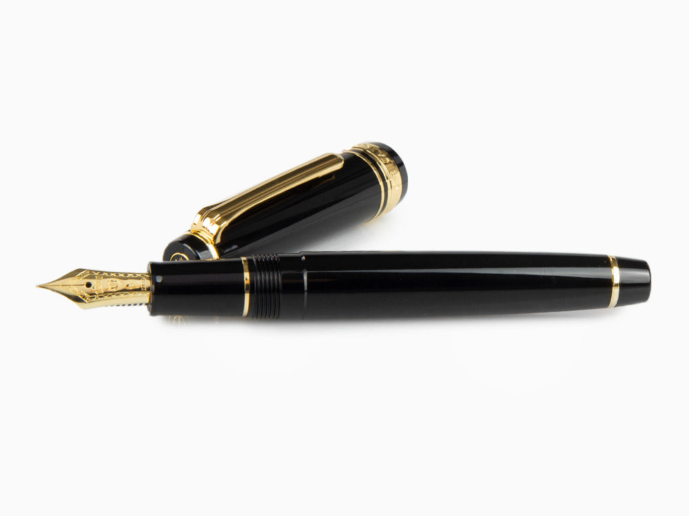 Estilográfica Sailor Professional Gear Slim Gold, Negro, 11-1221-420