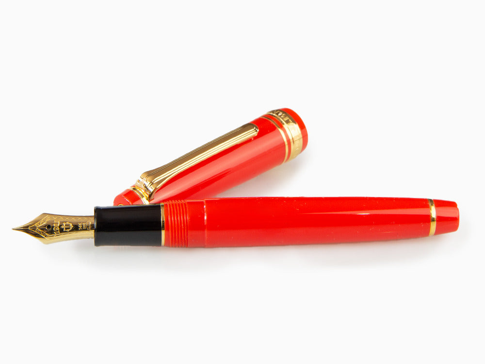 Estilográfica Sailor Professional Gear Slim Gold, Oro, Rojo, 11-1221-430