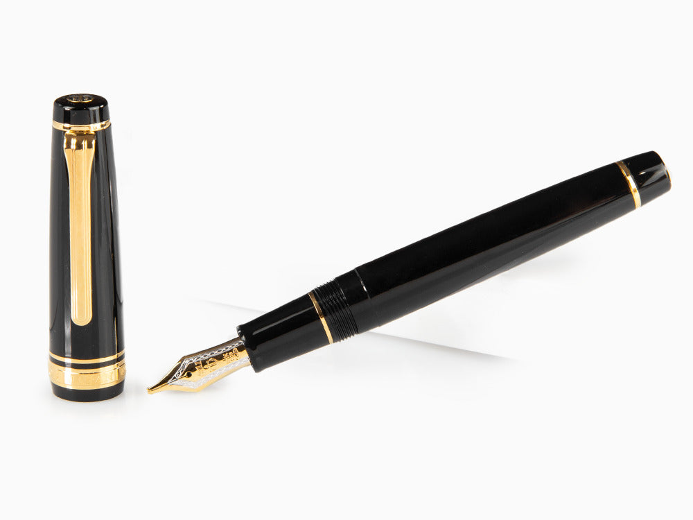 Estilográfica Sailor Professional Gear Gold, Negro, Oro 24k, 11-2036-420