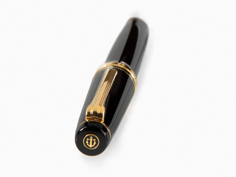 Estilográfica Sailor Professional Gear Gold, Negro, Oro 24k, 11-2036-420