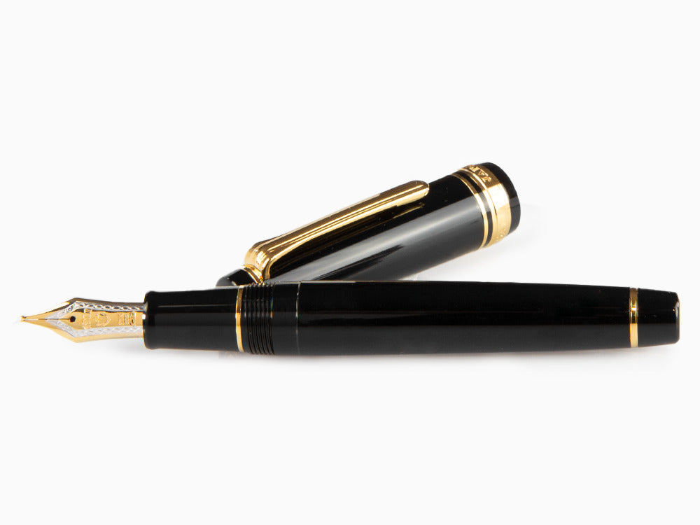 Estilográfica Sailor Professional Gear Gold, Negro, Oro 24k, 11-2036-420