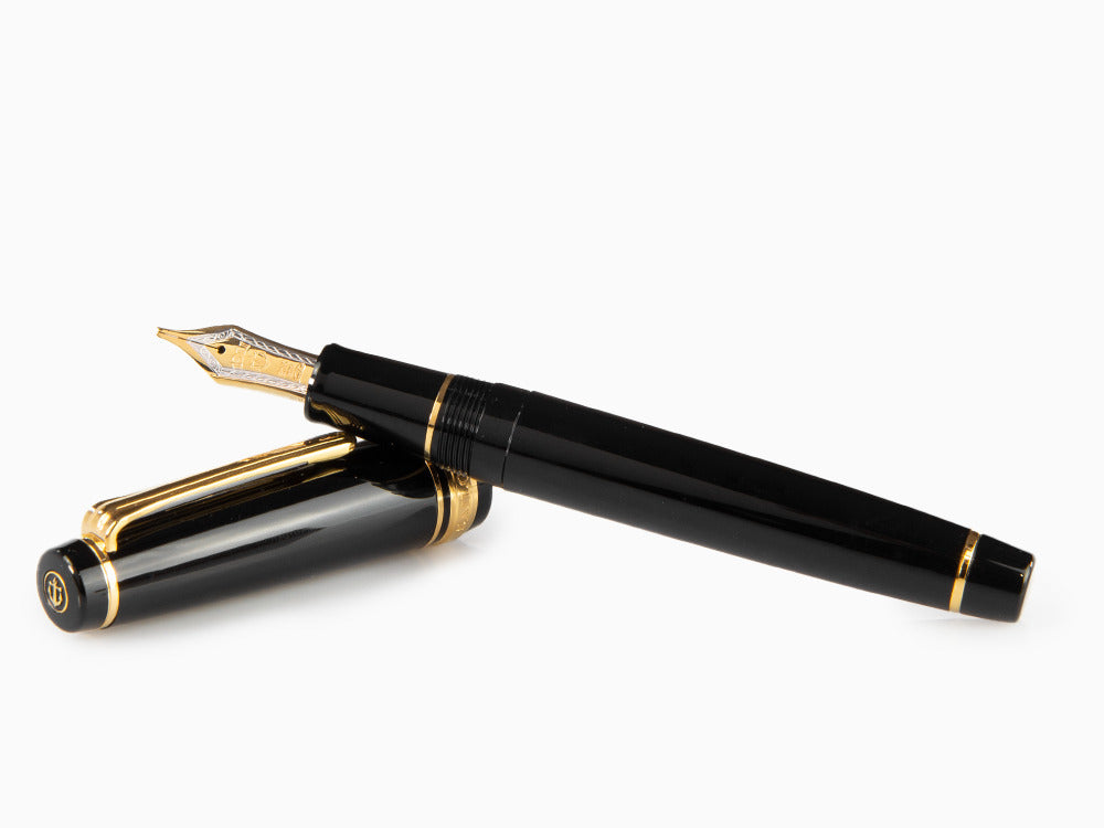 Estilográfica Sailor Professional Gear Gold, Negro, Oro 24k, 11-2036-420