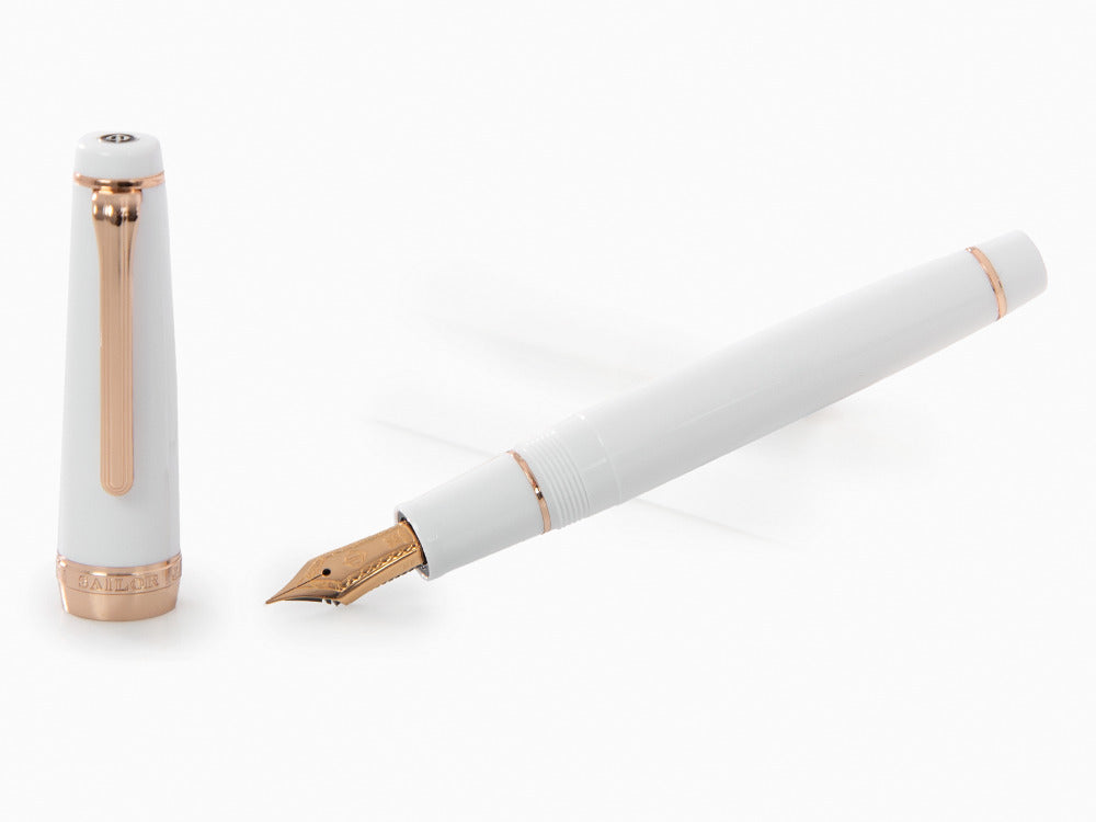 Estilográfica Sailor Professional Gear Pink Gold, Blanco, 11-3017-310