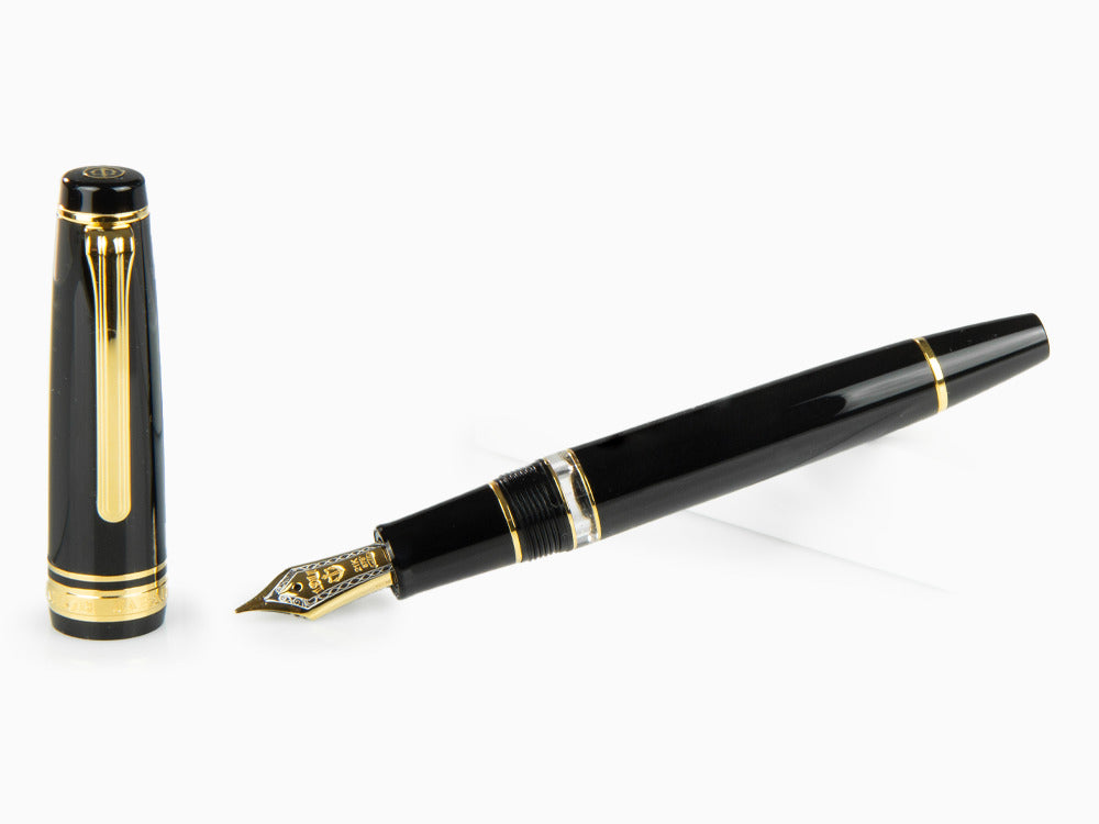 Estilográfica Sailor Professional Gear Realo, Negro, Oro, 11-3926-420