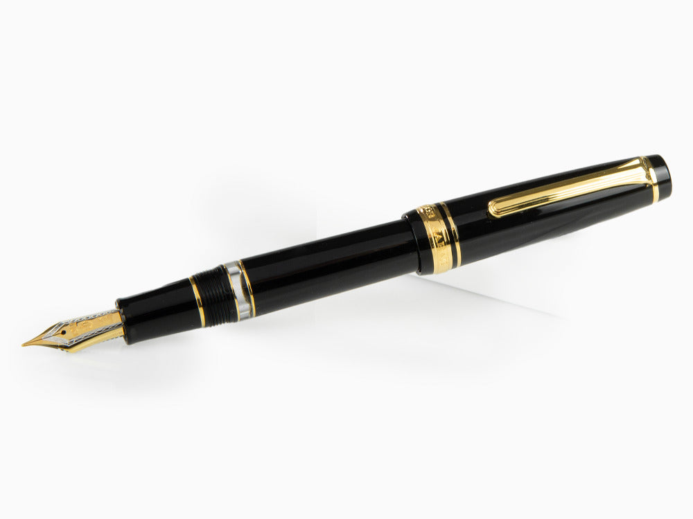 Estilográfica Sailor Professional Gear Realo, Negro, Oro, 11-3926-420