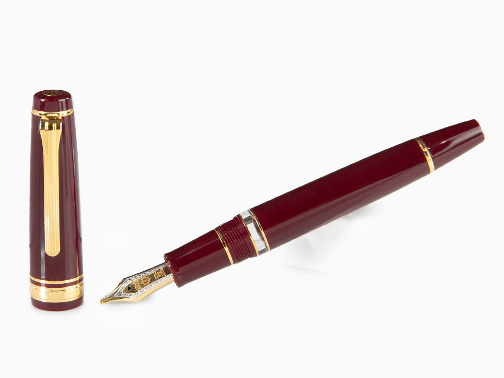 Estilográfica Sailor Professional Gear Realo, Maroon, Oro, 11-3926-432