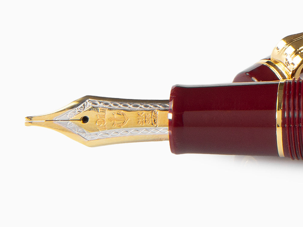 Estilográfica Sailor Professional Gear Realo, Maroon, Oro, 11-3926-432