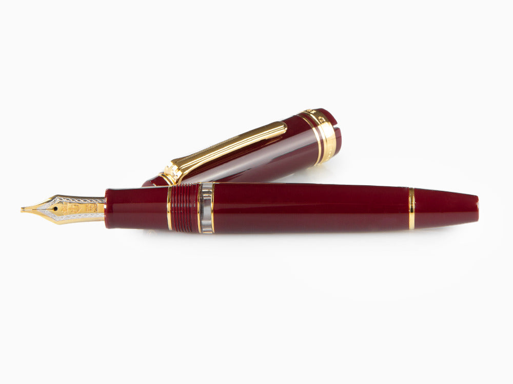 Estilográfica Sailor Professional Gear Realo, Maroon, Oro, 11-3926-432