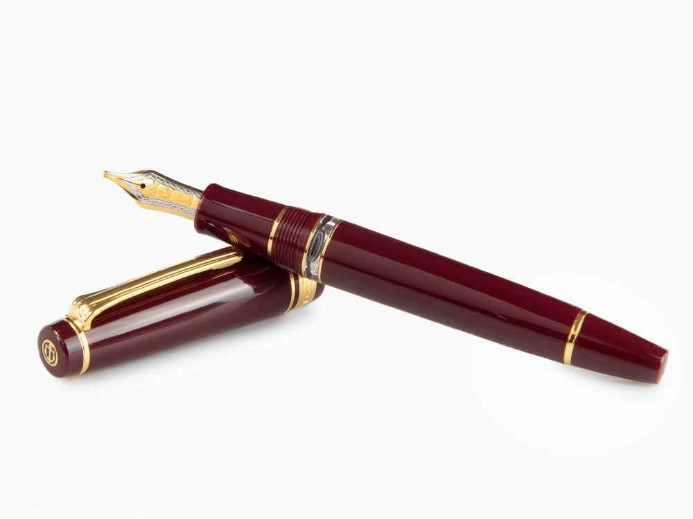 Estilográfica Sailor Professional Gear Realo, Maroon, Oro, 11-3926-432