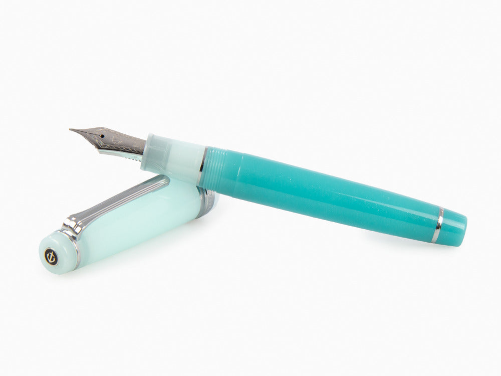 Pluma Estilográfica PG Smoothie Series Ocean Water, Oro 21k, 11-4170-460