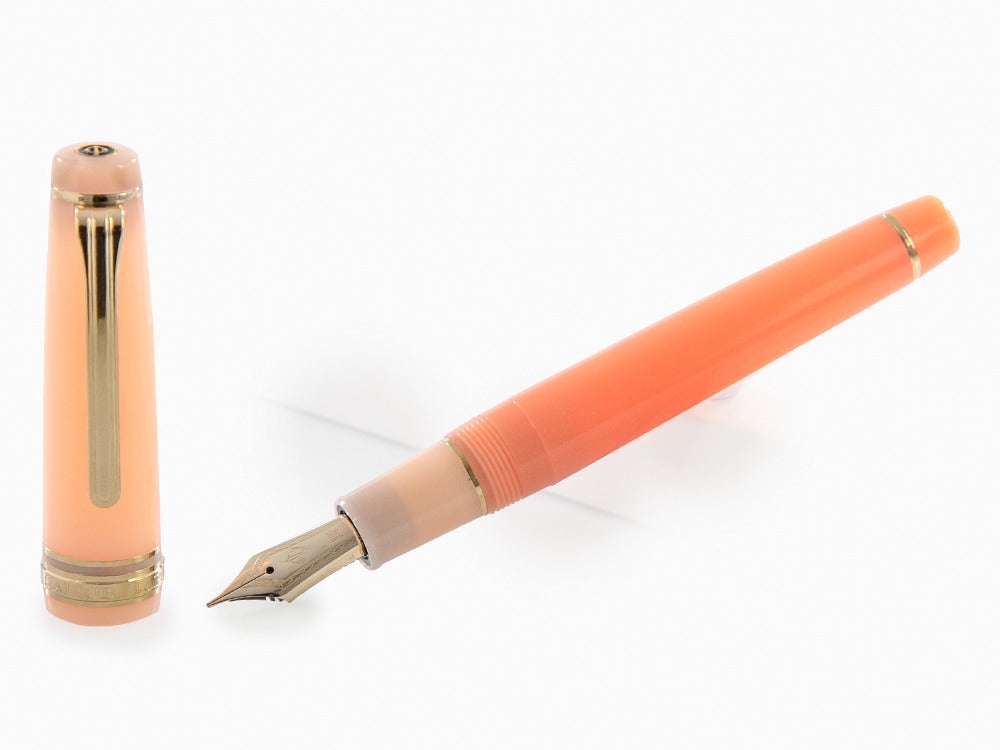 Pluma Estilográfica PG Smoothie Series Cantaloupe, Oro 21k, 11-4171-473