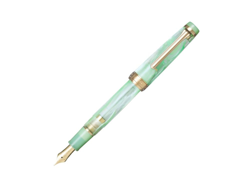 Pluma Estilográfica Sailor PG Veilio Pearl Mint, Oro 21k, 11-5045-467