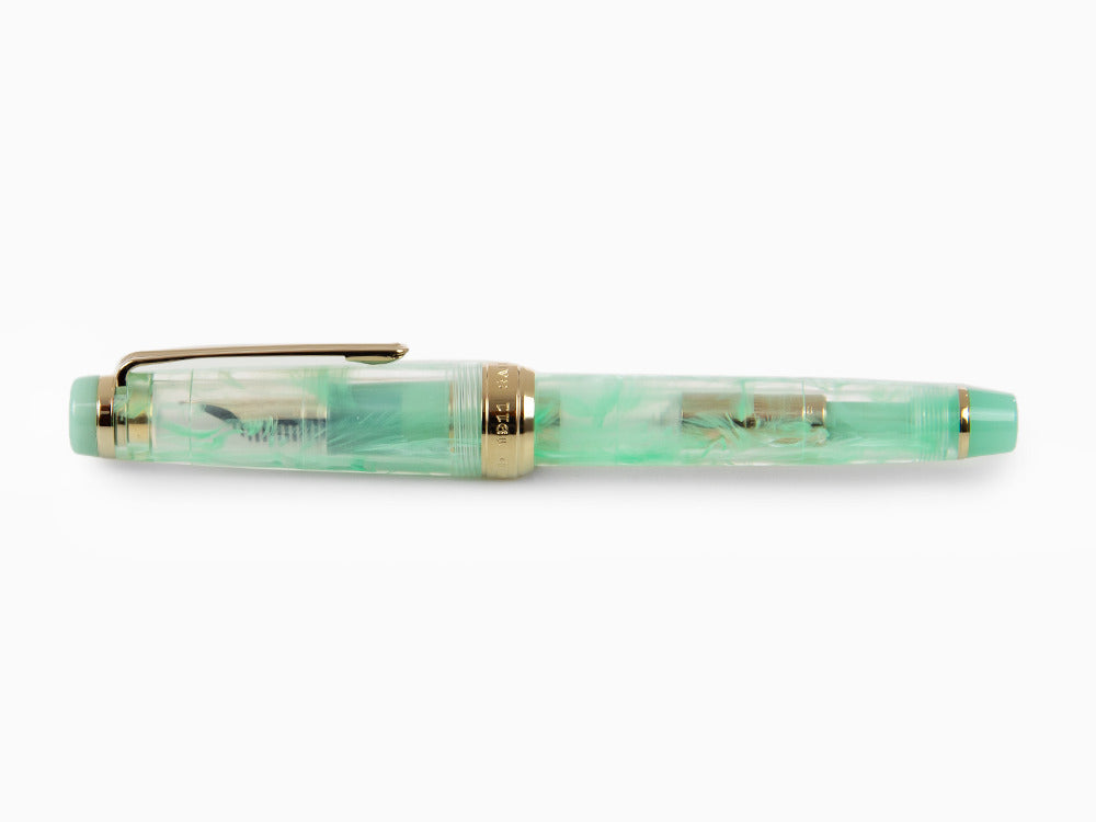 Pluma Estilográfica Sailor PG Veilio Pearl Mint, Oro 21k, 11-5045-467