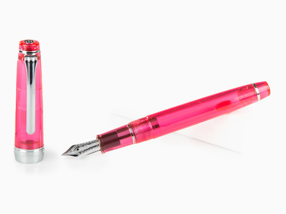 Estilográfica Sailor Professional Gear Slim Demonstrator, Rosa, Cromo