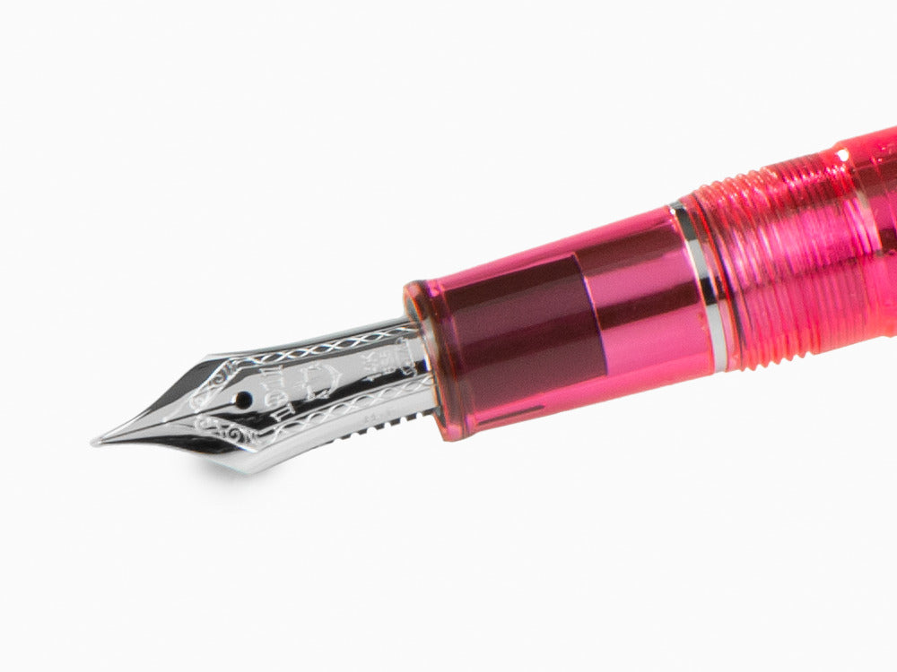 Estilográfica Sailor Professional Gear Slim Demonstrator, Rosa, Cromo