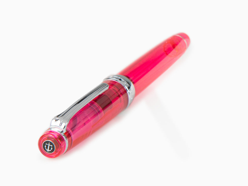 Estilográfica Sailor Professional Gear Slim Demonstrator, Rosa, Cromo