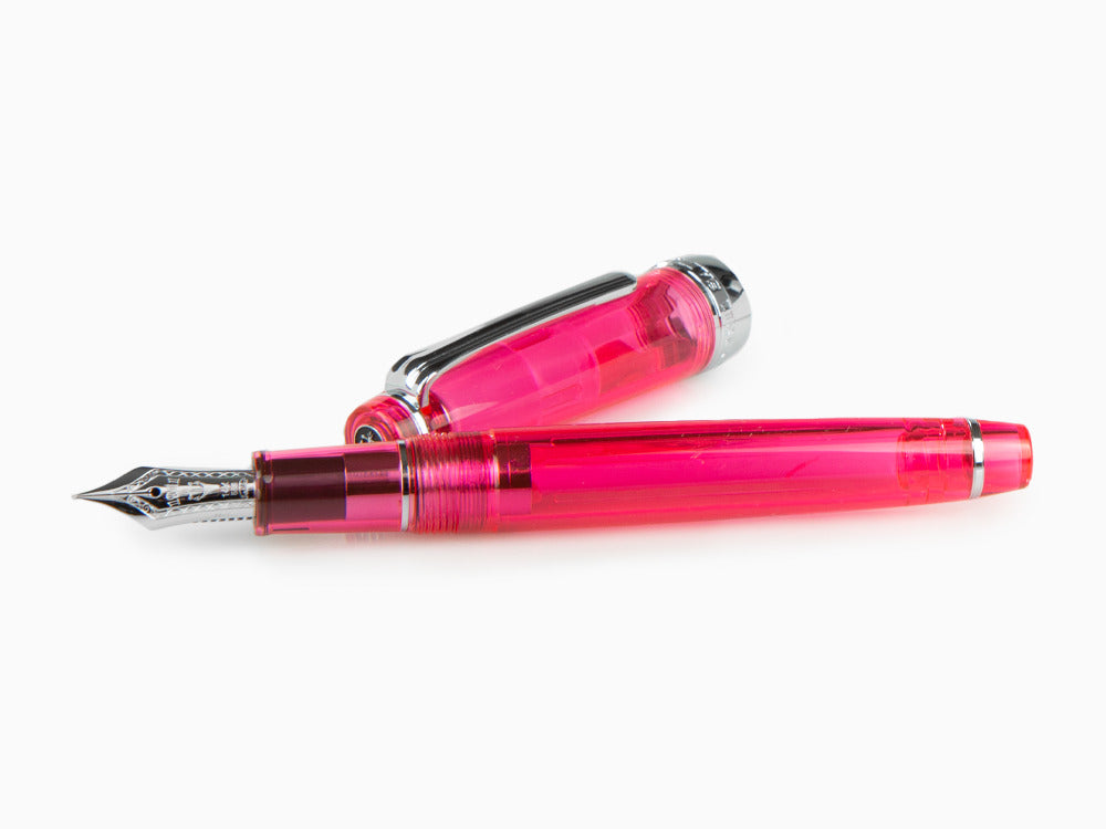 Estilográfica Sailor Professional Gear Slim Demonstrator, Rosa, Cromo