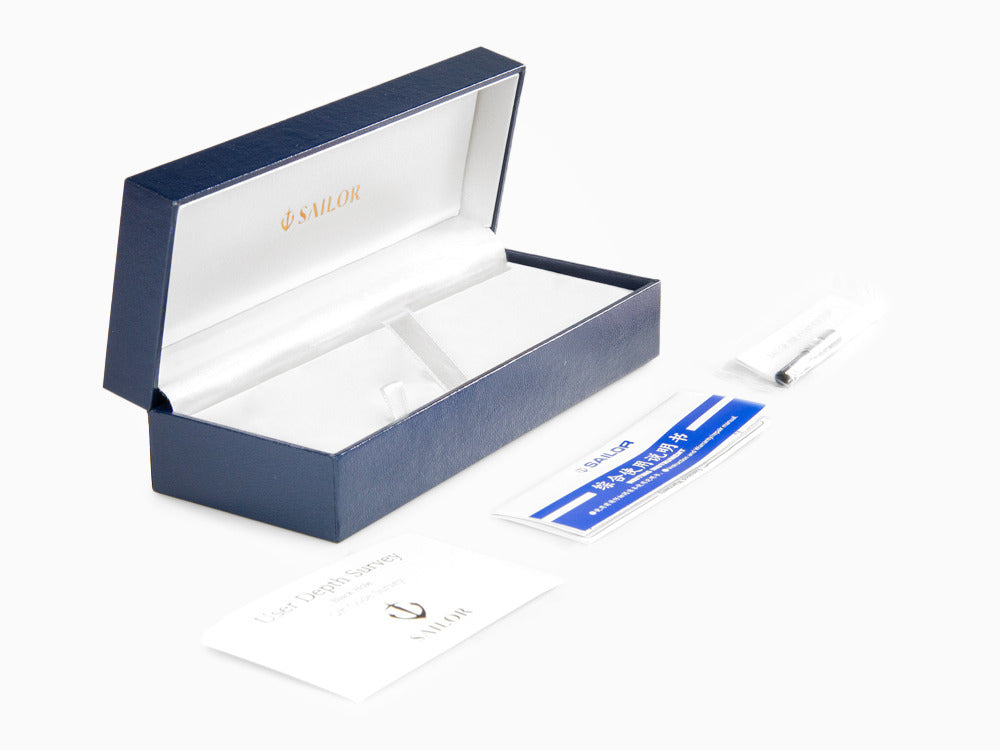 Estilográfica Sailor Professional Gear Slim Demonstrator, Rosa, Cromo