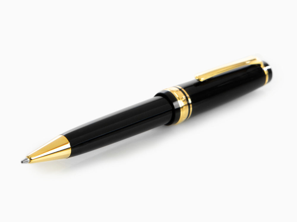 Bolígrafo Sailor Professional Gear Gold, Negro, Adornos en oro 24K, 16-1036-620