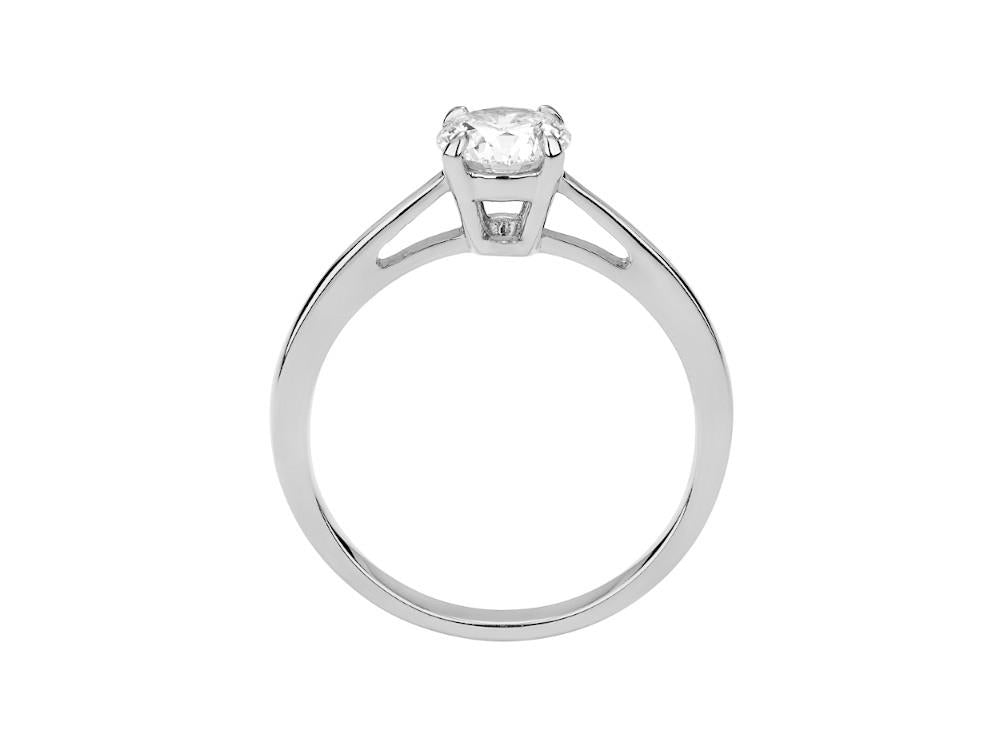 Solitario Anillo Solitario Brillante Oro Blanco 18K de 1 ct, LRW23703-14