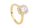 Solitario Anillo Solitario de Oro 18K de 1.2 ct, LRY00135-095-13