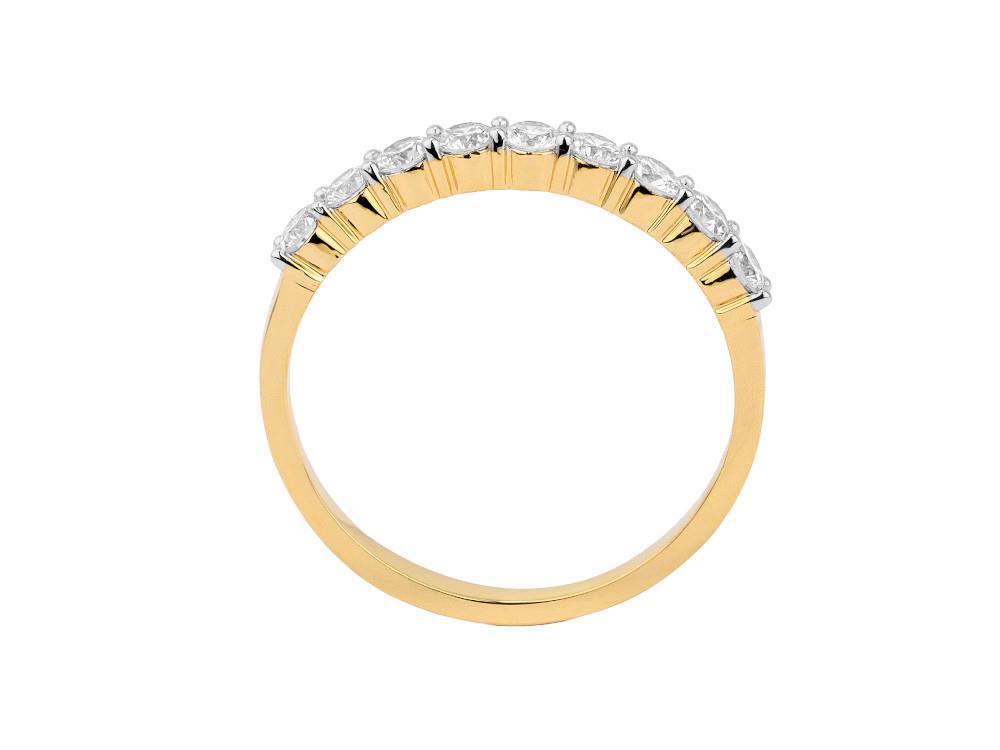 Solitario Anillo Alianza de Oro 18K de 0.5 ct, LRY60103-14