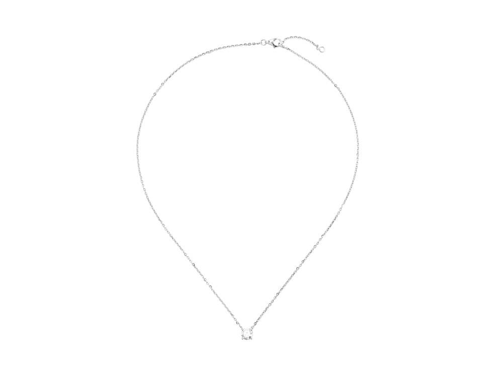 Solitario Colgante Brillante de Oro Blanco 18K de 0,7ct, PSW10225