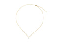 Solitario Colgante Princesa de Oro 18K de 0.5 ct, PY11678D
