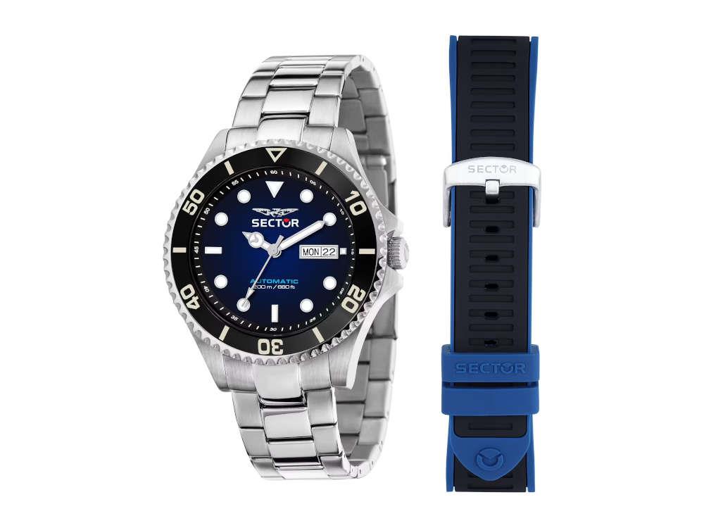 Reloj Automático Sector No Limits 230, Azul, 43 mm, R322116003