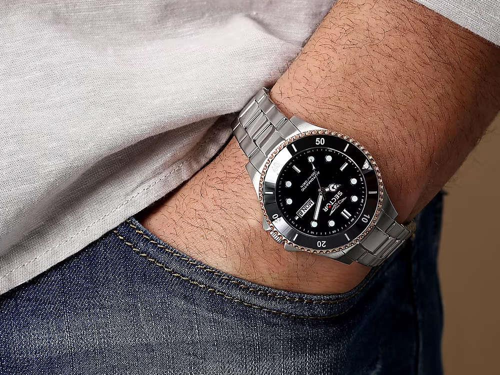 Reloj Automático Sector No Limits 230, Negro, 43 mm, R3223161009