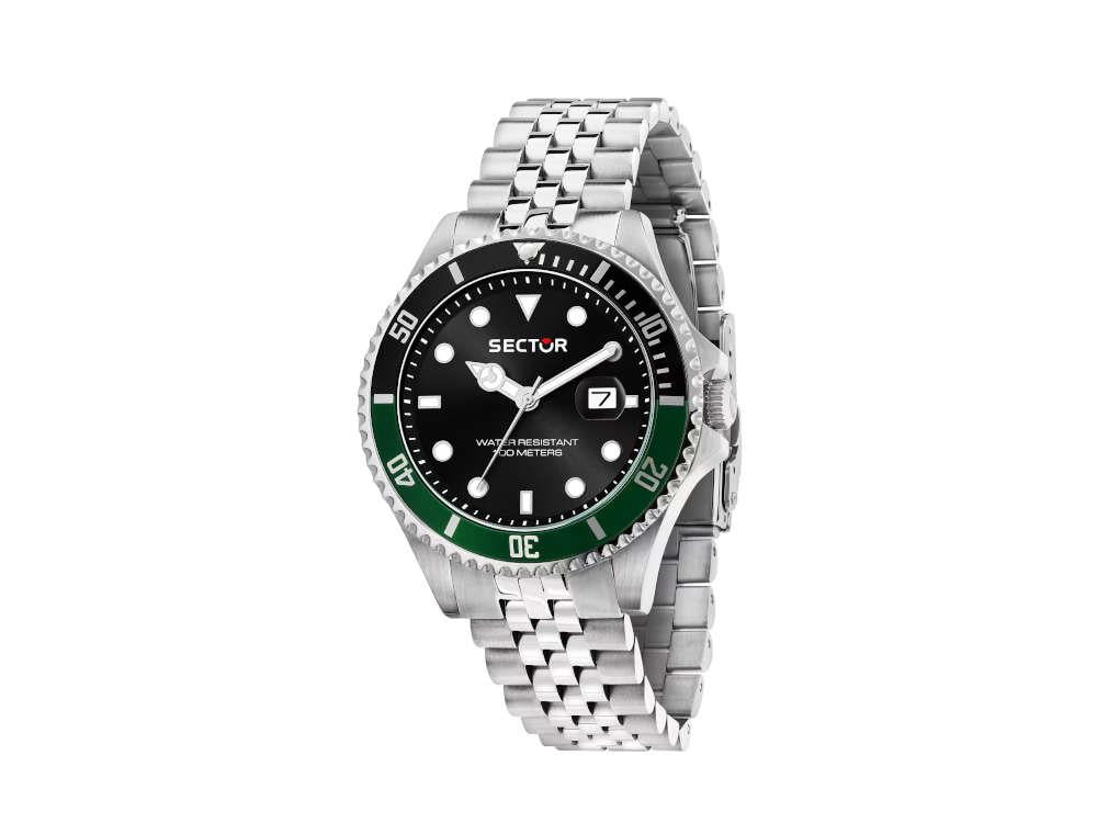 Reloj de Cuarzo Sector No Limits 230, Negro, 43 mm, R3253161052