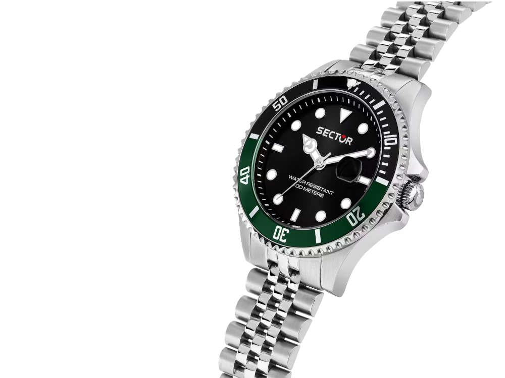 Reloj de Cuarzo Sector No Limits 230, Negro, 43 mm, R3253161052