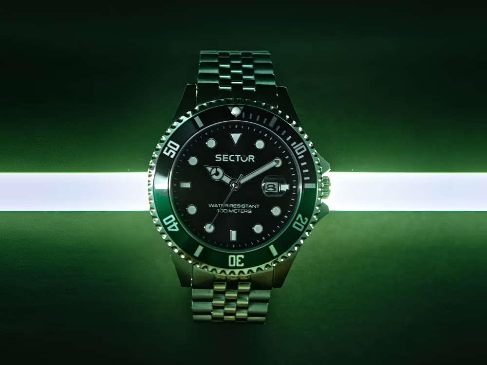 Reloj de Cuarzo Sector No Limits 230, Negro, 43 mm, R3253161052