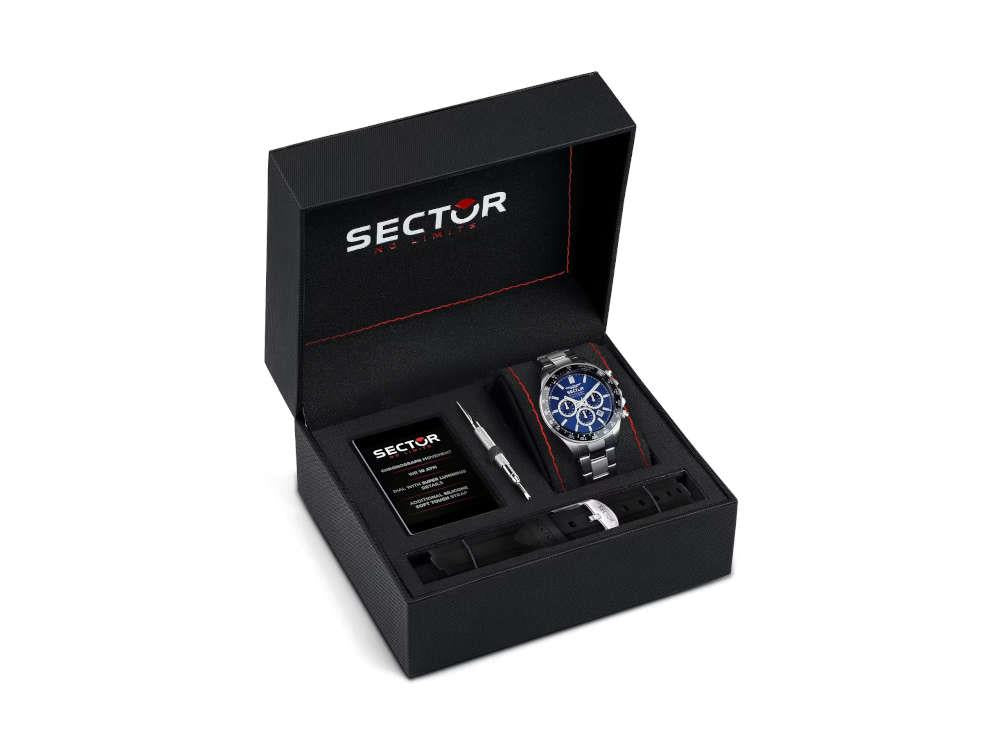 Reloj de Cuarzo Sector No Limits 230, Azul, 43 mm, R3271661028