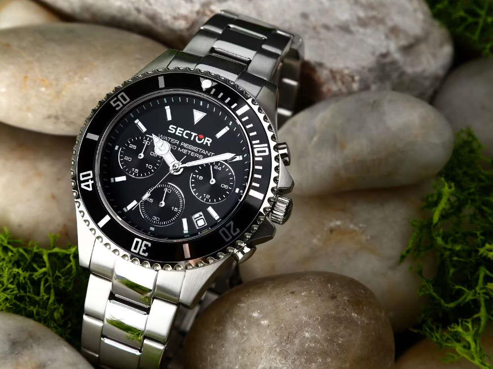 Reloj de Cuarzo Sector No Limits 230, Negro, 43 mm, R3273661009